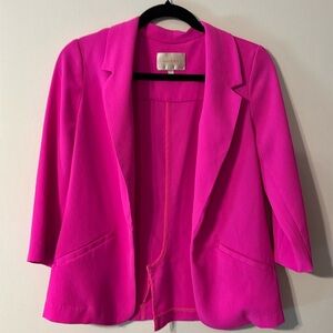 Skies Are Blue Pink Blazer